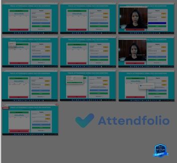 Main Screen- Attendfolio